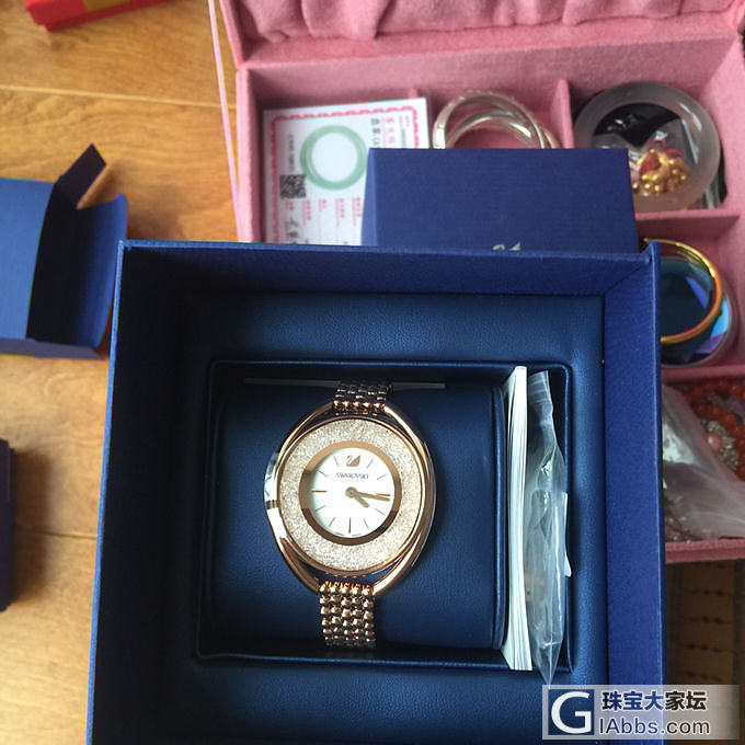 翡翠和手表_手表施华洛世奇翡翠
