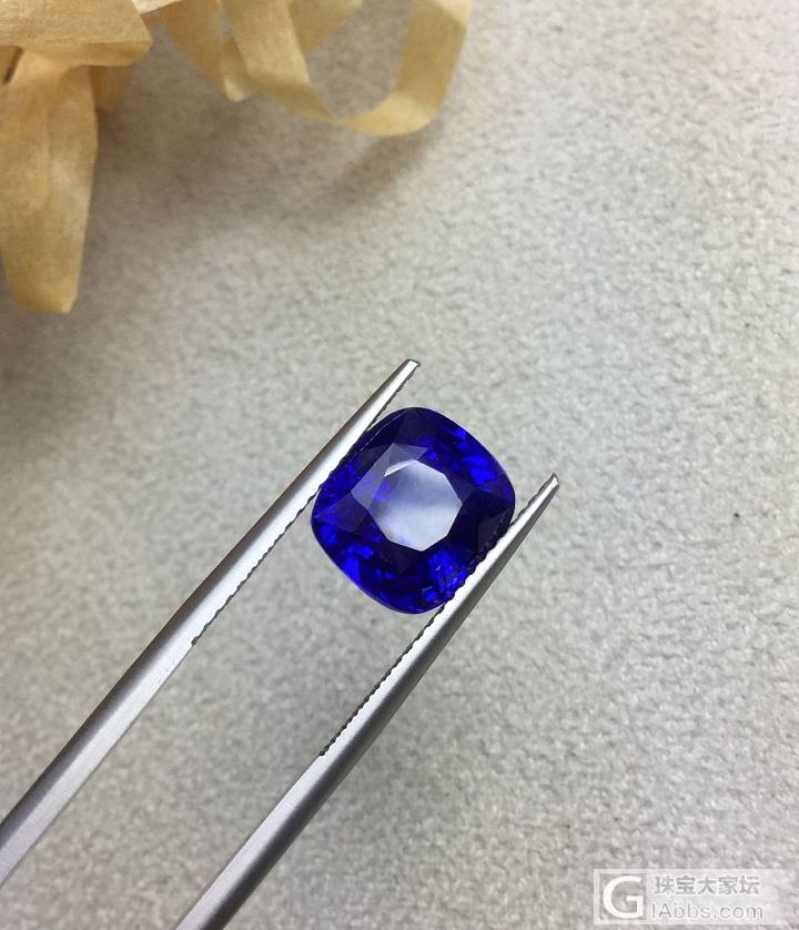 ##中颐收藏级别蓝宝石## 6.07ct Lotus证书_刻面宝石蓝宝石中颐彩色宝石