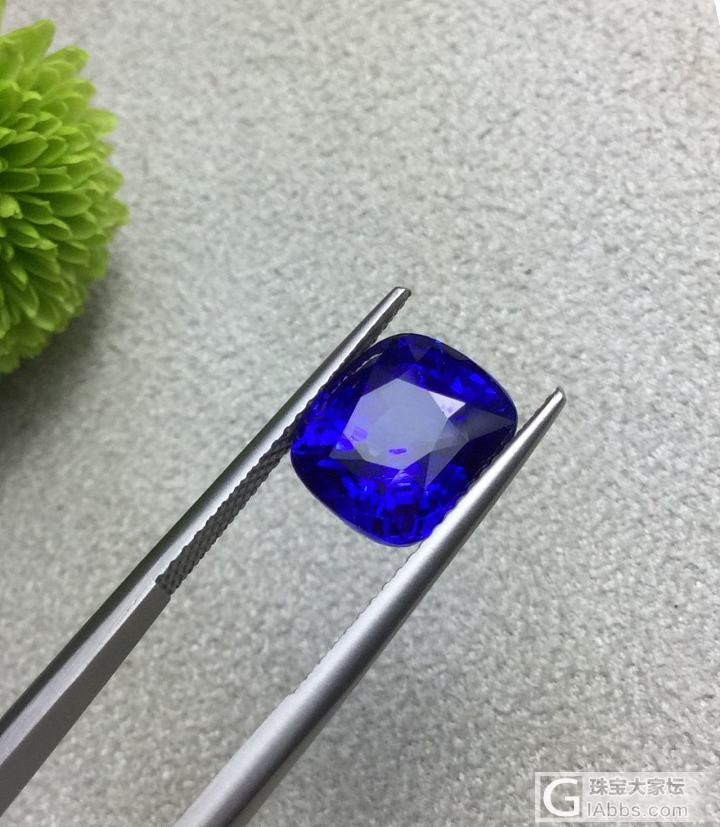 ##中颐收藏级别蓝宝石## 6.07ct Lotus证书_刻面宝石蓝宝石中颐彩色宝石