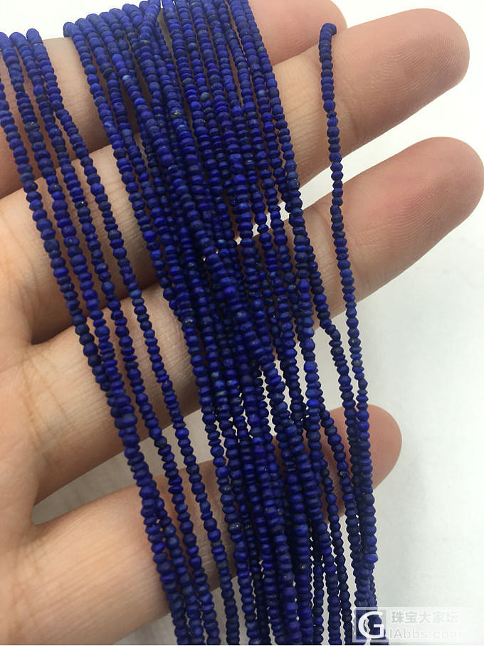 青金石小细链子！独具特色！玩玩这个款式吧_青金石