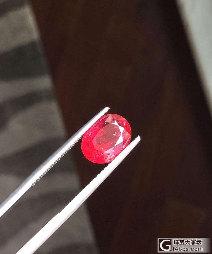 ##中颐收藏级别无烧缅甸鸽血红##  2.61ct  GRS证书_刻面宝石红宝石中颐彩色宝石