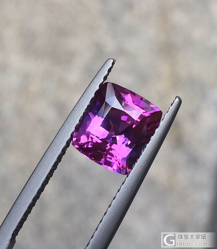 2.51ct 薰衣草色蓝宝石 CGJ证书😁_蓝宝石