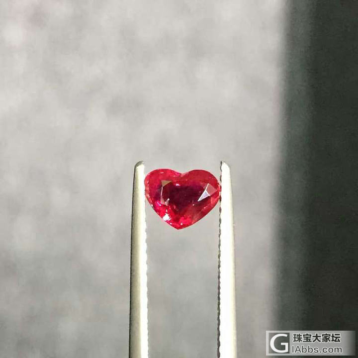 红宝石裸石！证书上写缅甸的。_红宝石