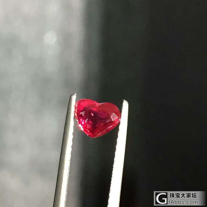红宝石裸石！证书上写缅甸的。_红宝石