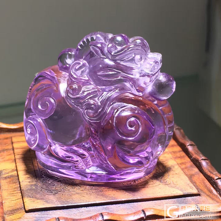 貔貅摆件，紫水晶_摆件紫水晶