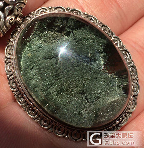 绿幽灵鉴赏_吊坠绿幽灵