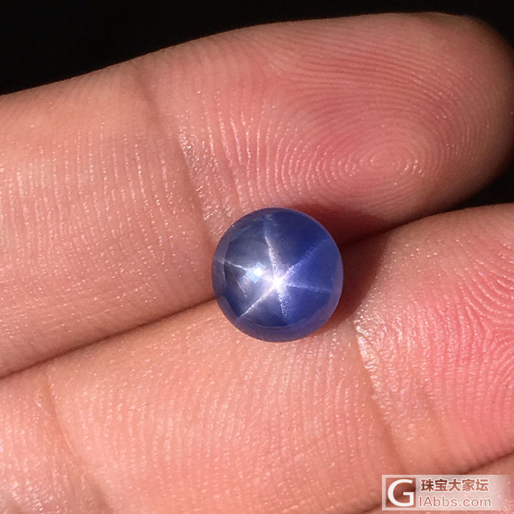 星光蓝宝石_蛋面蓝宝石