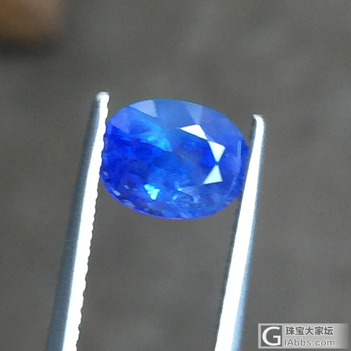 ［皇家彩宝－蓝宝石］1.93ct 蓝宝石 产地缅甸_刻面宝石蓝宝石