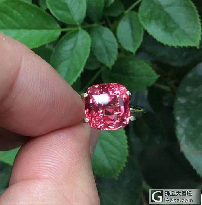 ##中颐收藏级别无烧莲花蓝宝石## 5.76ct  GRS证书_刻面宝石蓝宝石中颐彩色宝石