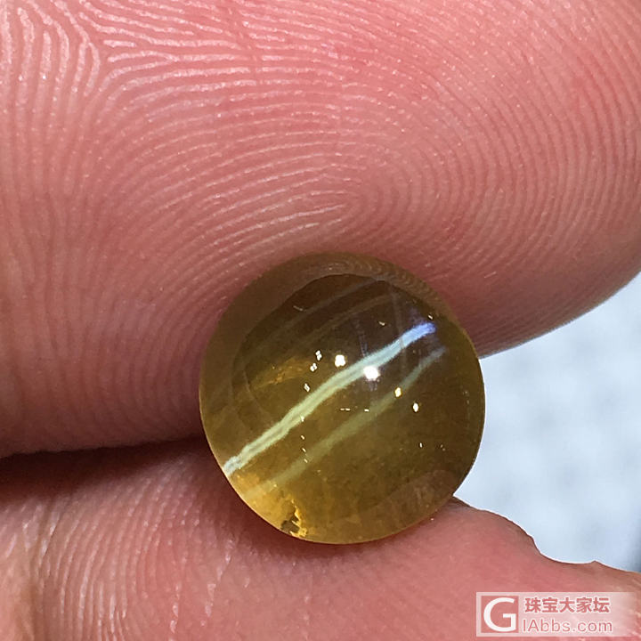 大家看看这颗猫眼怎么样？_金绿宝石