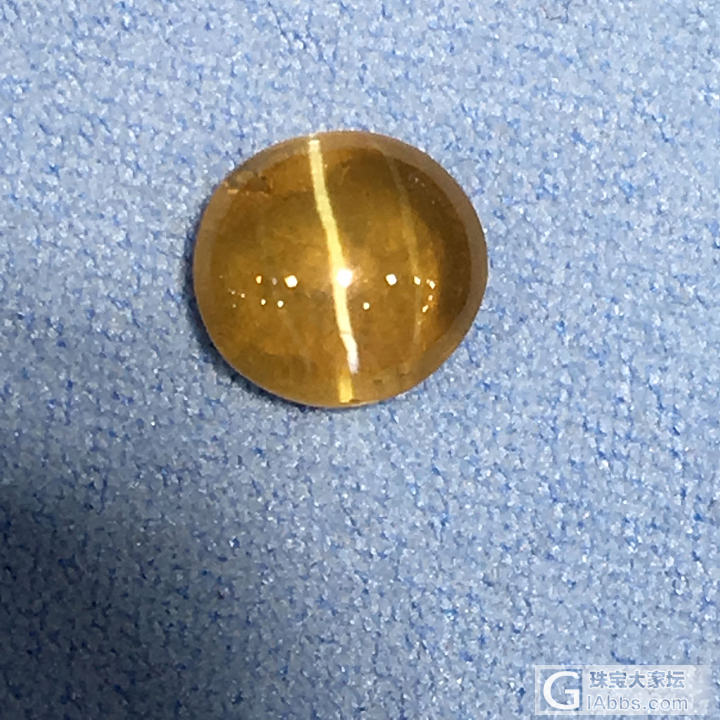 大家看看这颗猫眼怎么样？_金绿宝石
