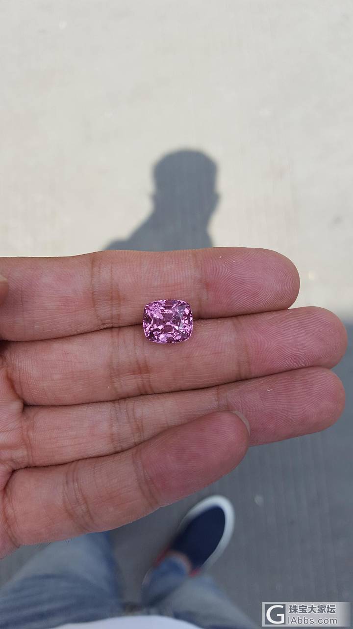 肉眼全净4.8ct_刻面宝石尖晶石