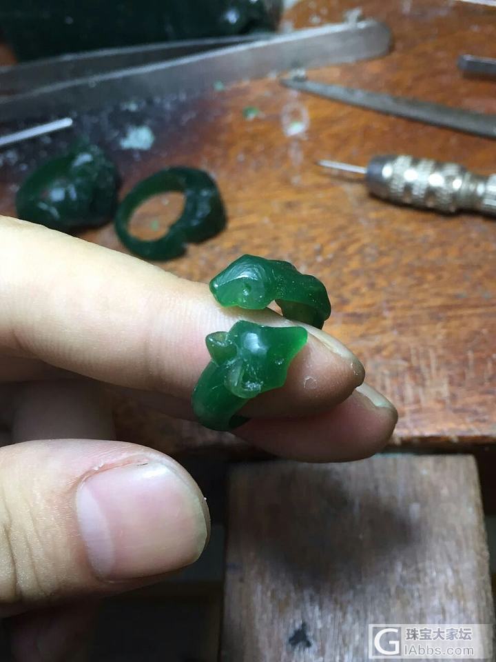 可爱的925银戒指_饰品制作925银