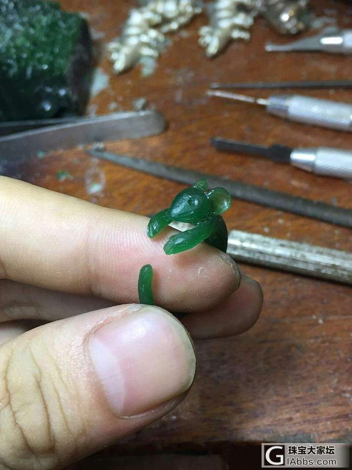 可爱的925银戒指_饰品制作925银