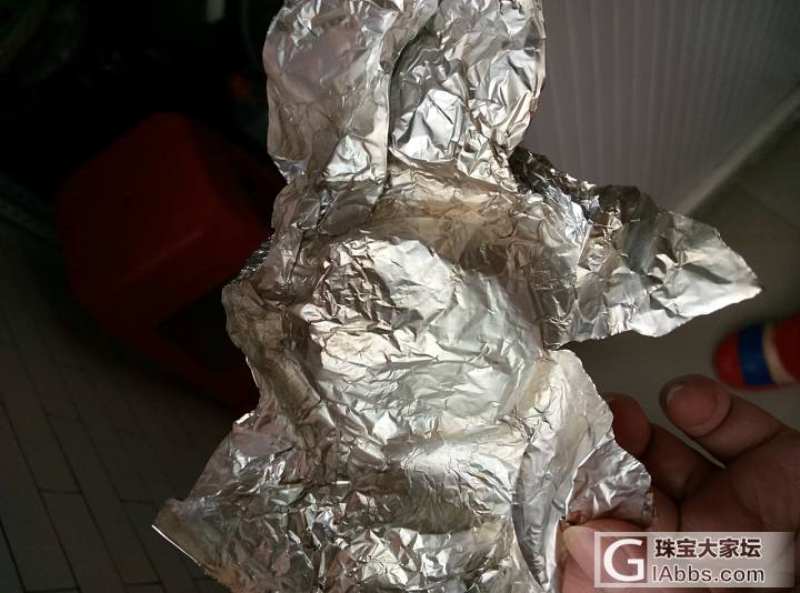 咸鱼收的全新老世兴小唐家的蒜头小花镯子收到了 刚收到就下锅 哑光变亮光（多图）_手镯银
