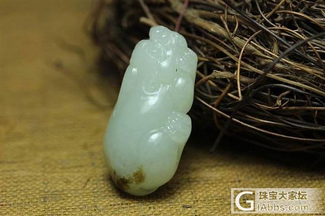 新疆和田玉籽料挂坠保真支持复检黑皮白玉籽料貔貅挂件_青白玉和田玉