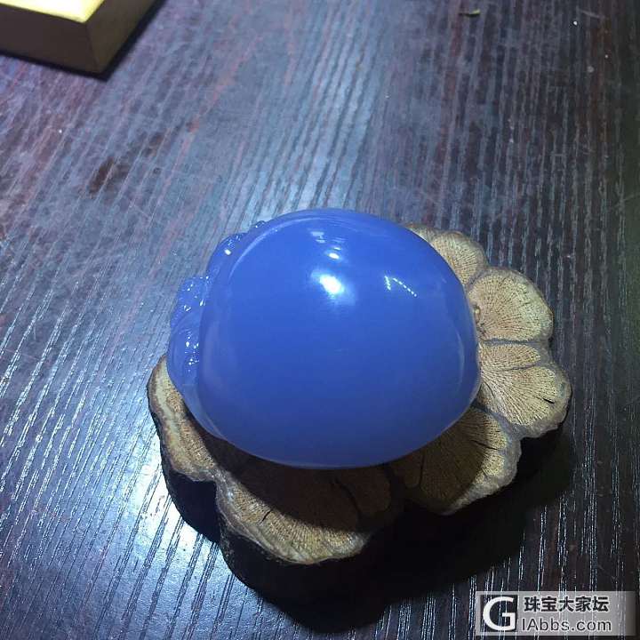 土耳其蓝玉髓精品🍑桃子_玉髓