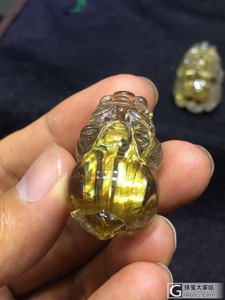 求高手看下这个貔貅_发晶