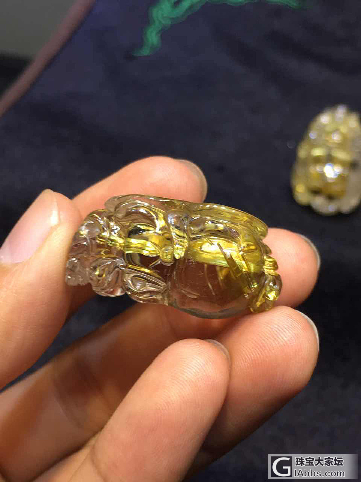 求高手看下这个貔貅_发晶