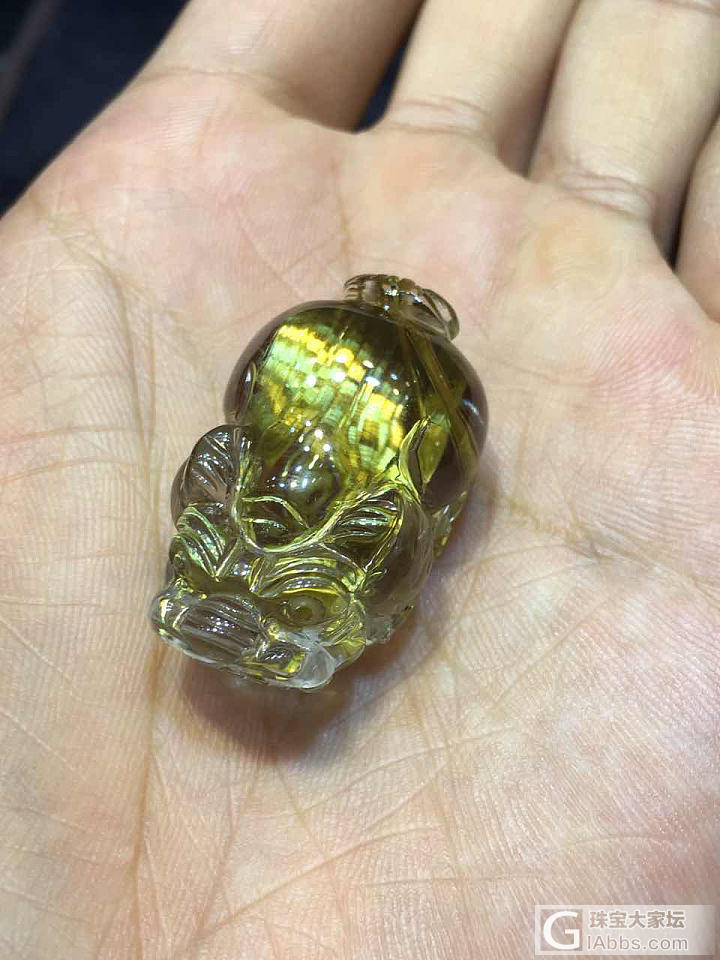 求高手看下这个貔貅_发晶