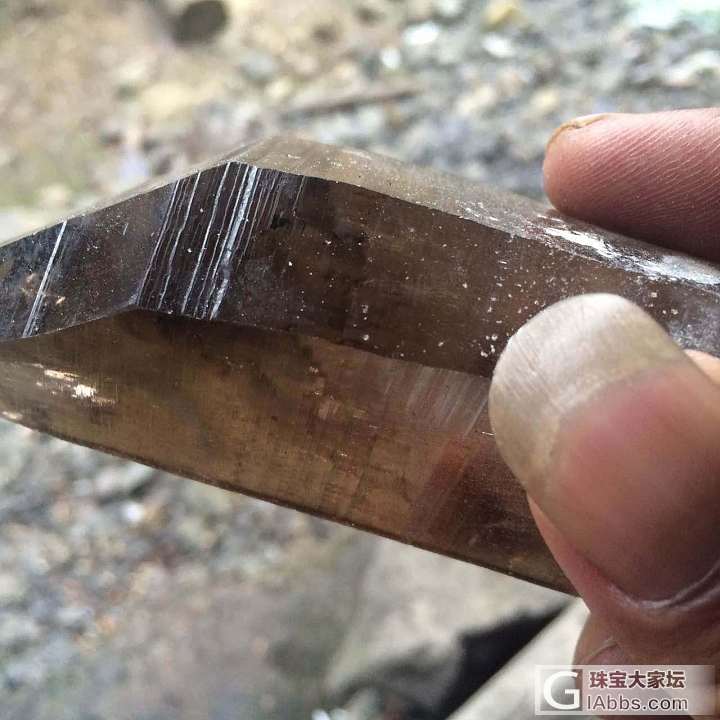 我处有水晶原矿_原石白水晶