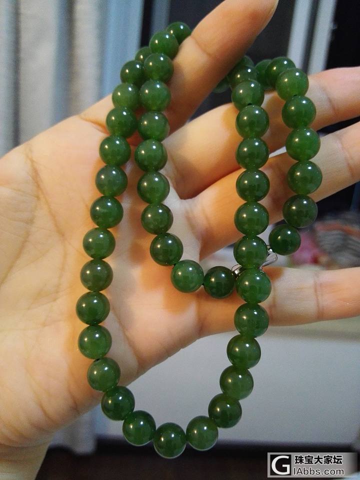 翻出以前的碧玉项链，全新没戴过，现在值多少钱啊？_碧玉项链