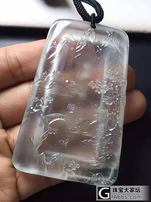 翡翠，加龙作品，一品江山_翡翠