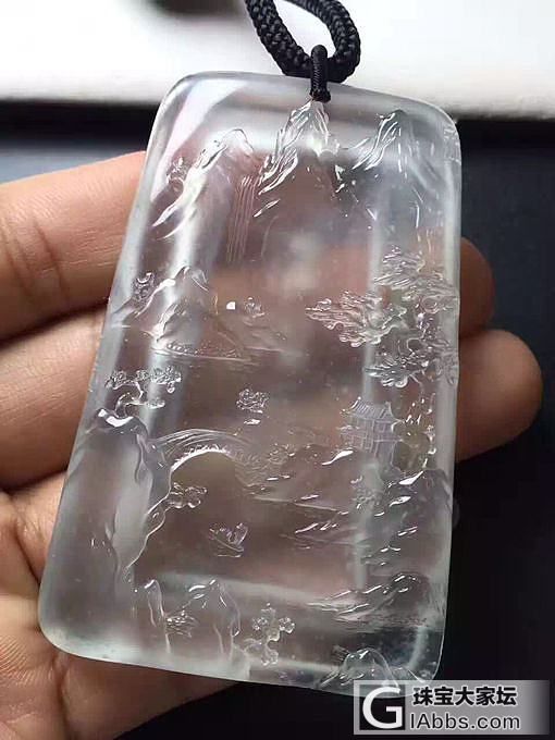 翡翠，加龙作品，一品江山_翡翠