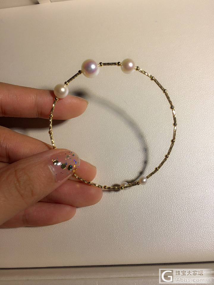 最近常戴的一款珍珠耳环，跟老气完全木有关系（往下翻，还有其他款哦）_珍珠耳饰