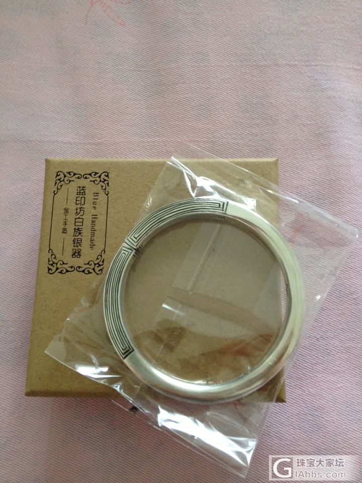 三款银镯子：）_手镯银