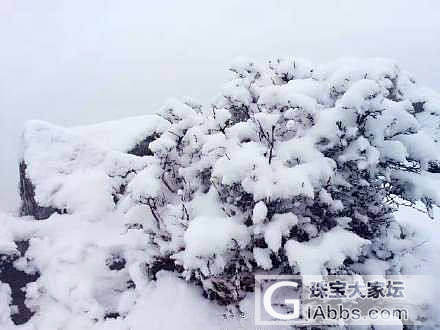 当我还在工作的时候，太白山已经白雪皑皑.........._贴图