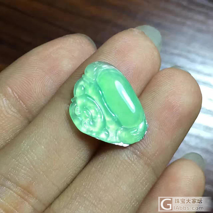 刚出来的几件新货_翡翠