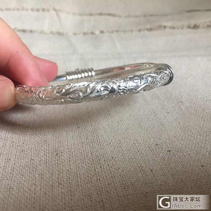 寸龙凤回归～_手镯银