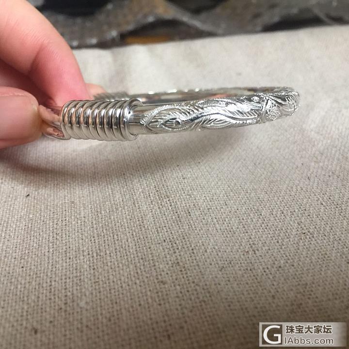 寸龙凤回归～_手镯银