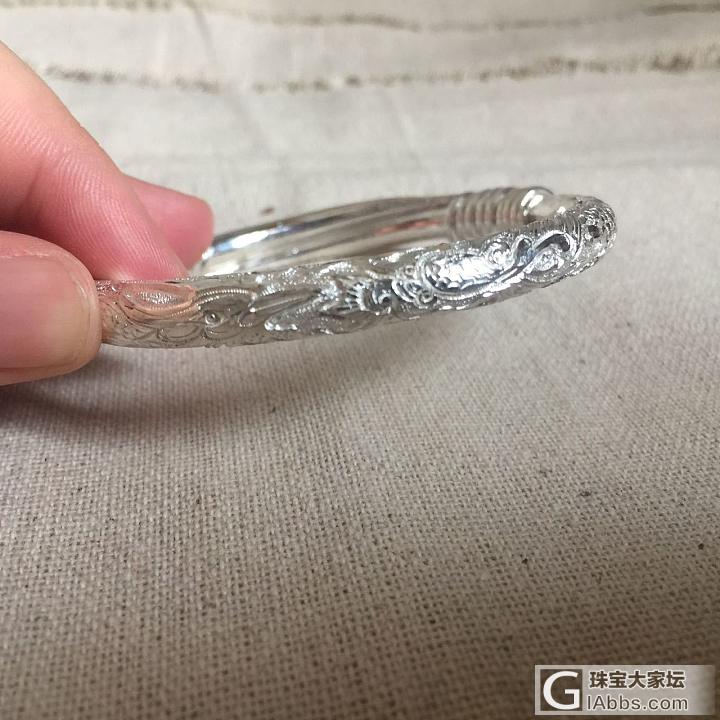 寸龙凤回归～_手镯银