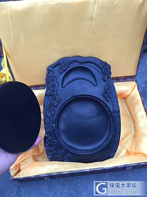 第一次发砚台，沉泥砚，不知道这个东东多见否_砚台