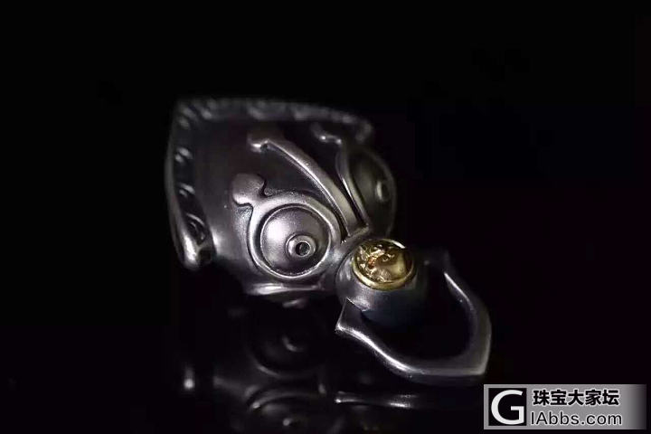 给大家眼福咯，纯银铃铛_银
