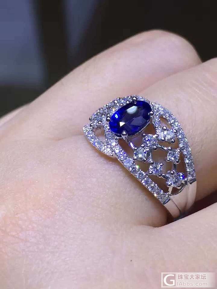 蓝宝石 钻石戒指_蓝宝石戒指
