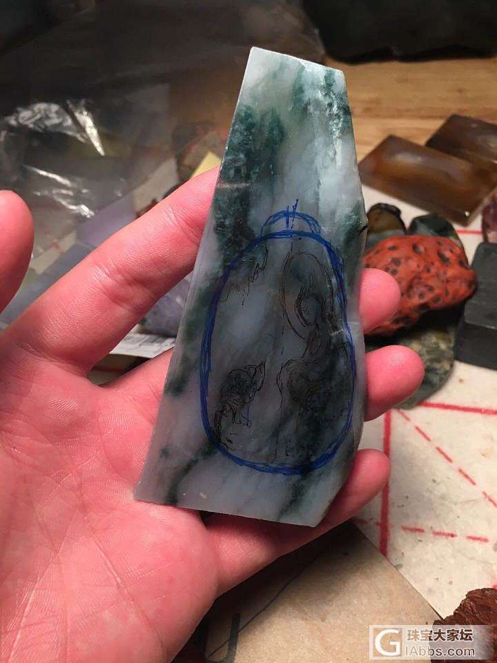 搞个“莲心禅修”。玩玩_玉工翡翠