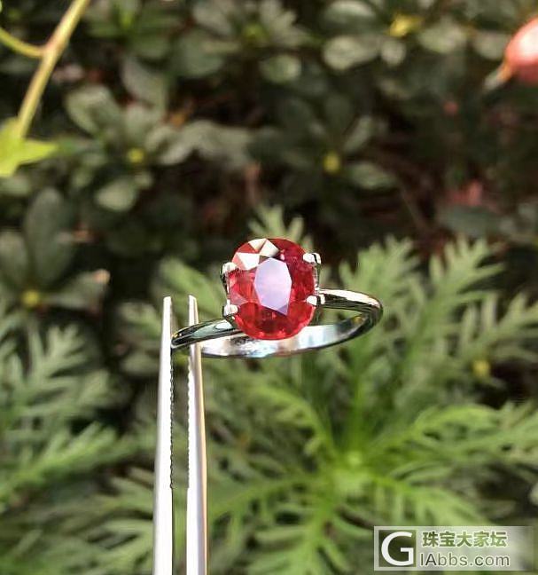 ##中颐缅甸未加热鸽血红红宝石##  2.00ct GRS证书_红宝石中颐彩色宝石