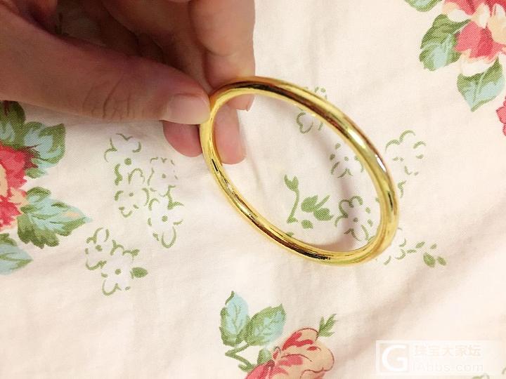 金胖终于到了。_福利社手镯金