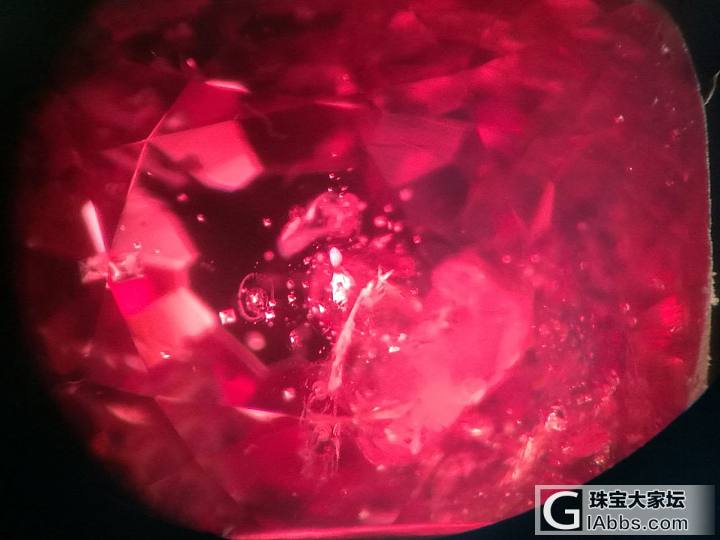 IGI彩色宝石学习过程中，显微镜下的一些风景_名贵宝石