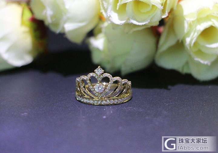 【瑞意邦珠宝】——好久不见，皇冠戒指，你太美了～_戒指皇冠瑞意邦珠宝