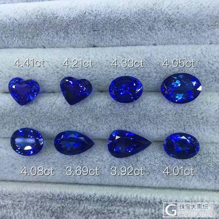 坦桑石_刻面宝石坦桑石