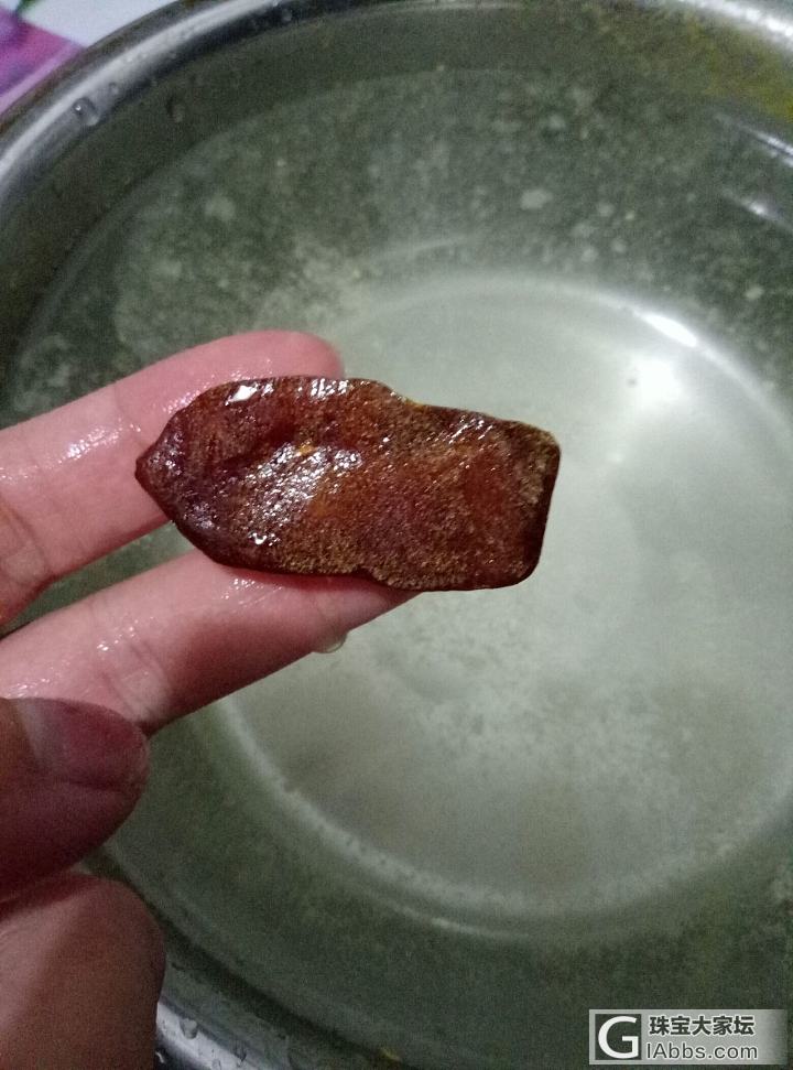 直播:琥珀袖扣diy_蜜蜡打磨原石
