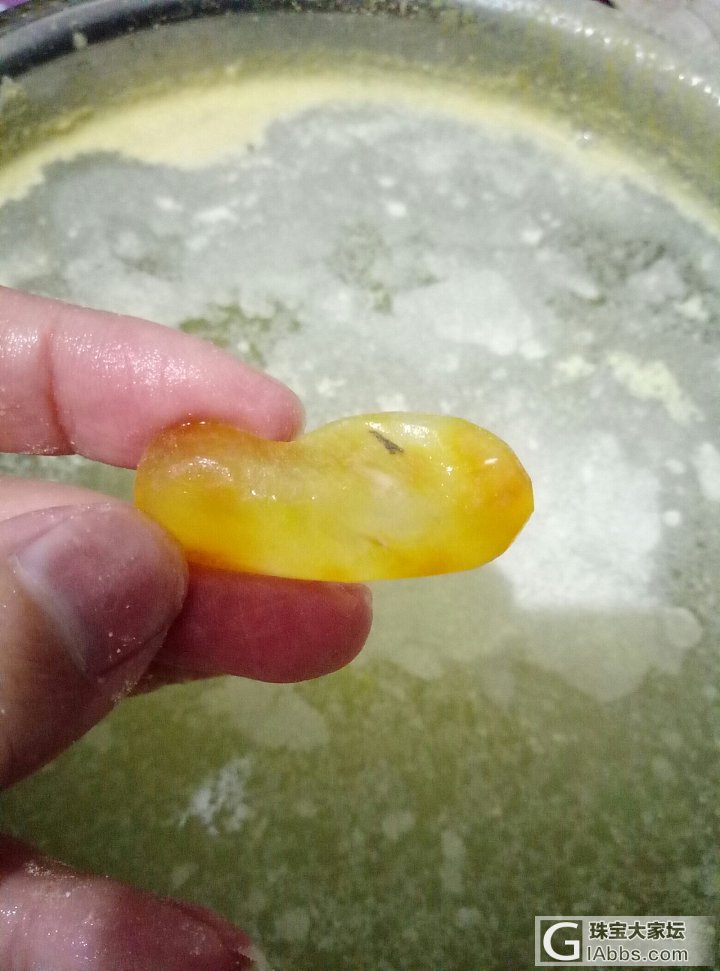 直播:琥珀袖扣diy_蜜蜡打磨原石