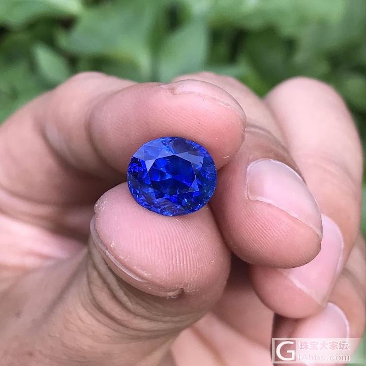 缅甸无加热蓝宝石啥颜色呢？_刻面宝石蓝宝石