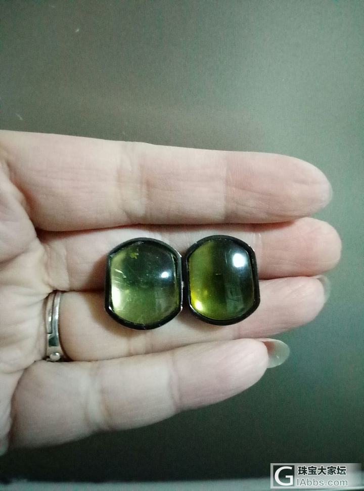 直播:琥珀袖扣diy_蜜蜡打磨原石