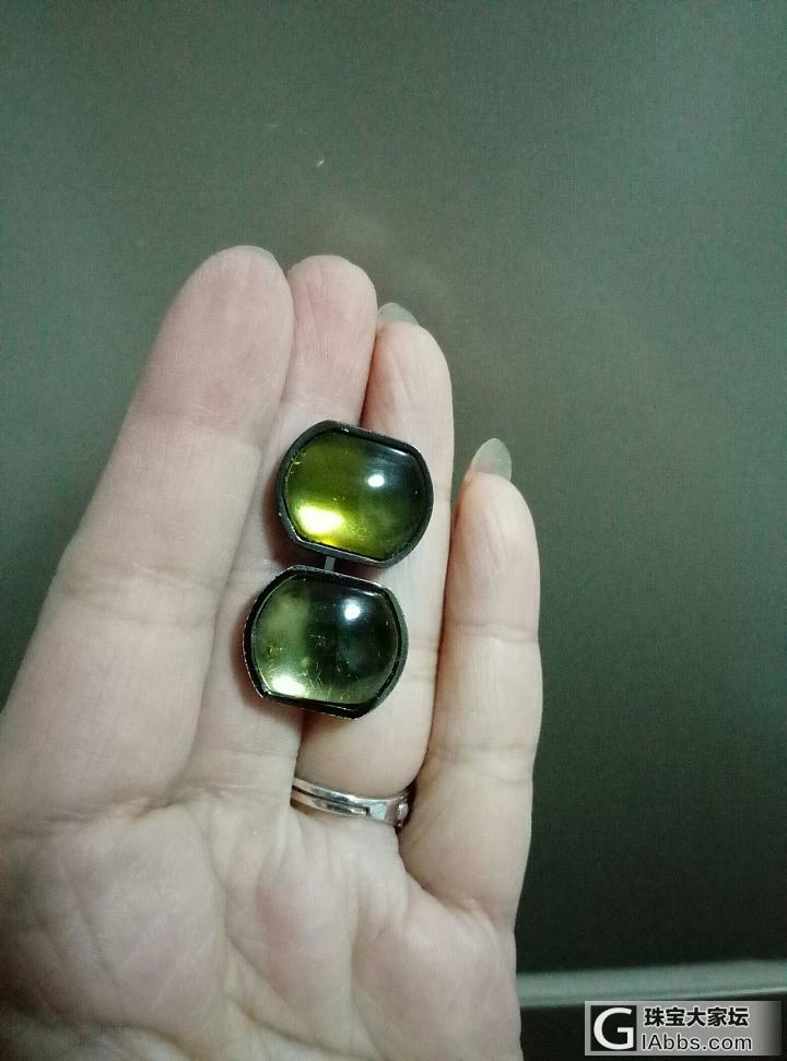 直播:琥珀袖扣diy_蜜蜡打磨原石