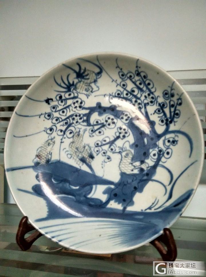 喜鹊登梅_陶瓷